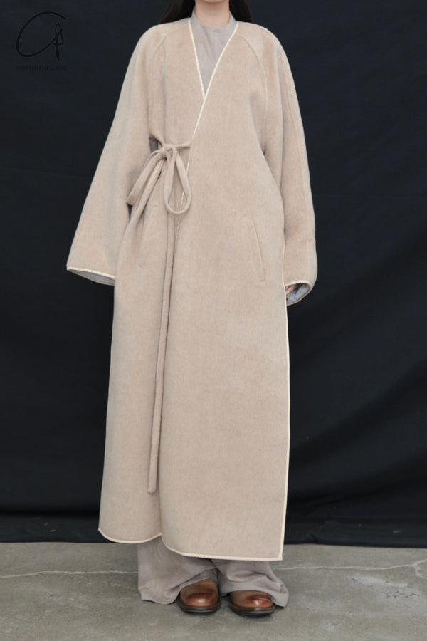 Mutedance 24 Autumn and Winter Wool Jacket MD-MD24FW01-SAND